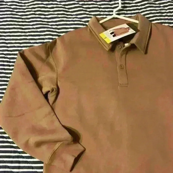 Mondetta Womens’ Relaxed Fit Collared Fleece Pullover NWT size small - Picture 3 of 10